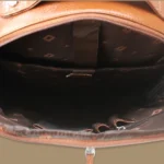 Luxury Full-Grain Leather Backpack