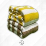 Premium Large Cotton Pool & Beach Towel – 450 GSM, Soft & Absorbent (Beige)