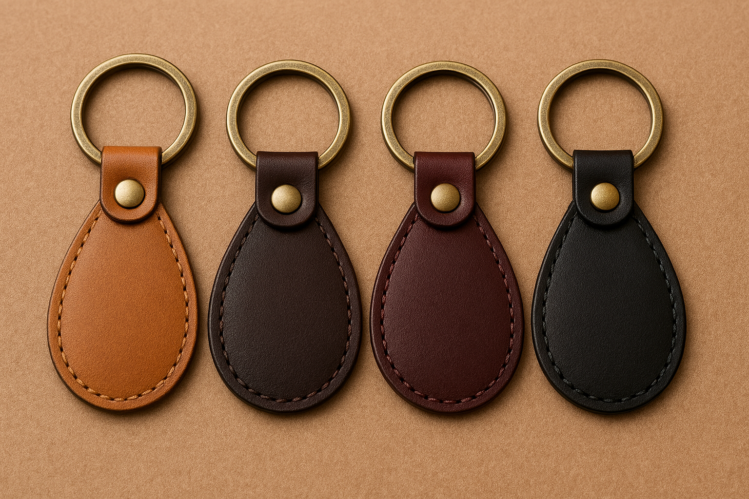 Premium Pure Leather Key Rings
