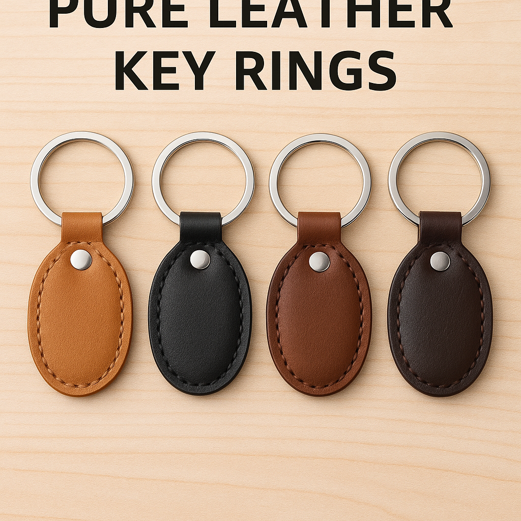 Premium Pure Leather Key Rings