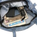 Shoulder Bag for Women Denim Crossbody Hobo Bag