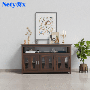 Wooden Sideboard Cabinet for Living Room