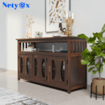 Wooden Sideboard Cabinet for Living Room
