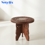 Wooden Sitting Stool, Table Stool, Antique Home Decor