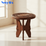 Wooden Sitting Stool, Table Stool, Antique Home Decor