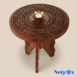 Wooden Sitting Stool, Table Stool, Antique Home Decor