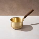 Brass Tea Pan with Wooden Handle – Designed for Smooth, Stylish Brewing