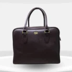 Brown Genuine Leather Tote Bag