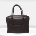 Brown Genuine Leather Tote Bag