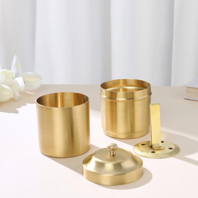 Handcrafted Brass Coffee Filter – 7 Inch