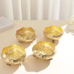 Handcrafted Brass Dry Fruit Bowl – 4 Inch