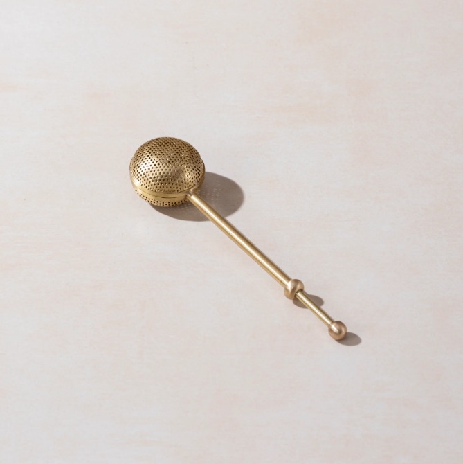 Handcrafted Brass Tea Infuser for Perfectly Brewed Tea