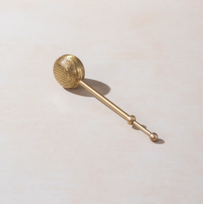 Handcrafted Brass Tea Infuser for Perfectly Brewed Tea