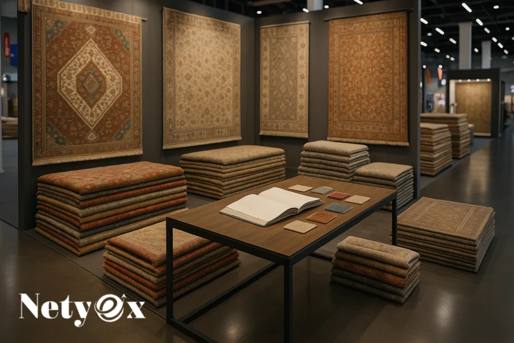 Indian Carpets at International Trade Fairs