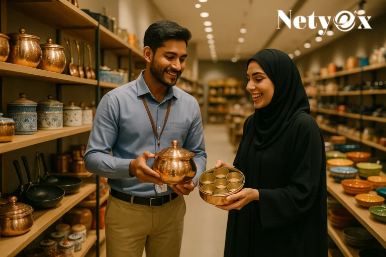 Indian Kitchenware in Middle East Retail Stores