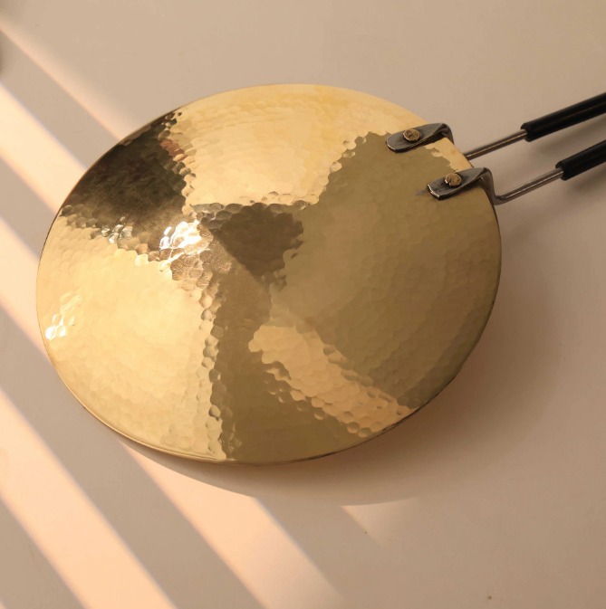 Premium Brass Tawa (Griddle)
