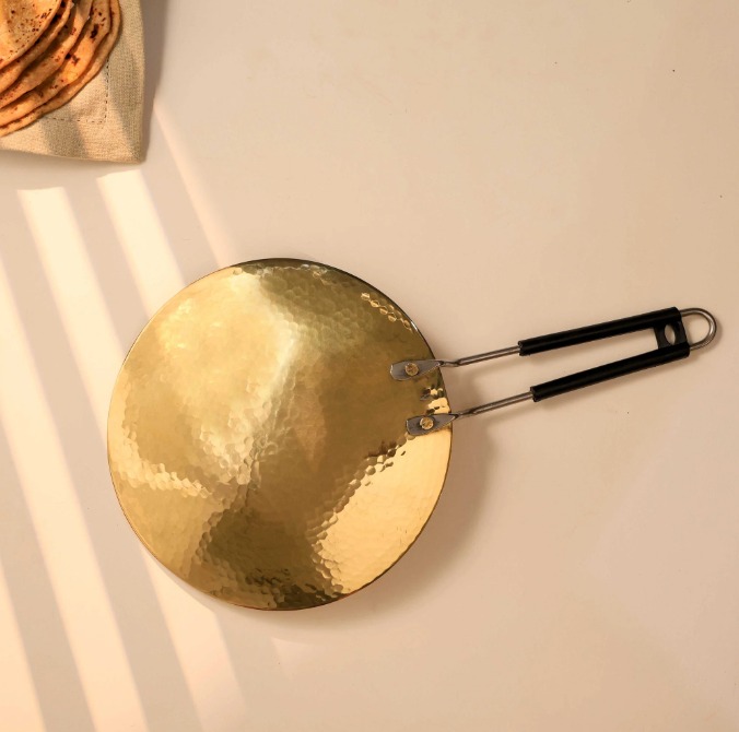Premium Brass Tawa (Griddle)