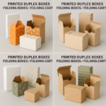 Printed Duplex boxes Folding Boxes Folding cartons