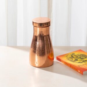 Pure Copper Bedroom Water Bottle with Luxurious Matte Finish