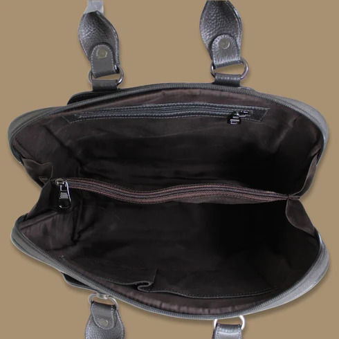 Red Genuine Leather Women's Handbag