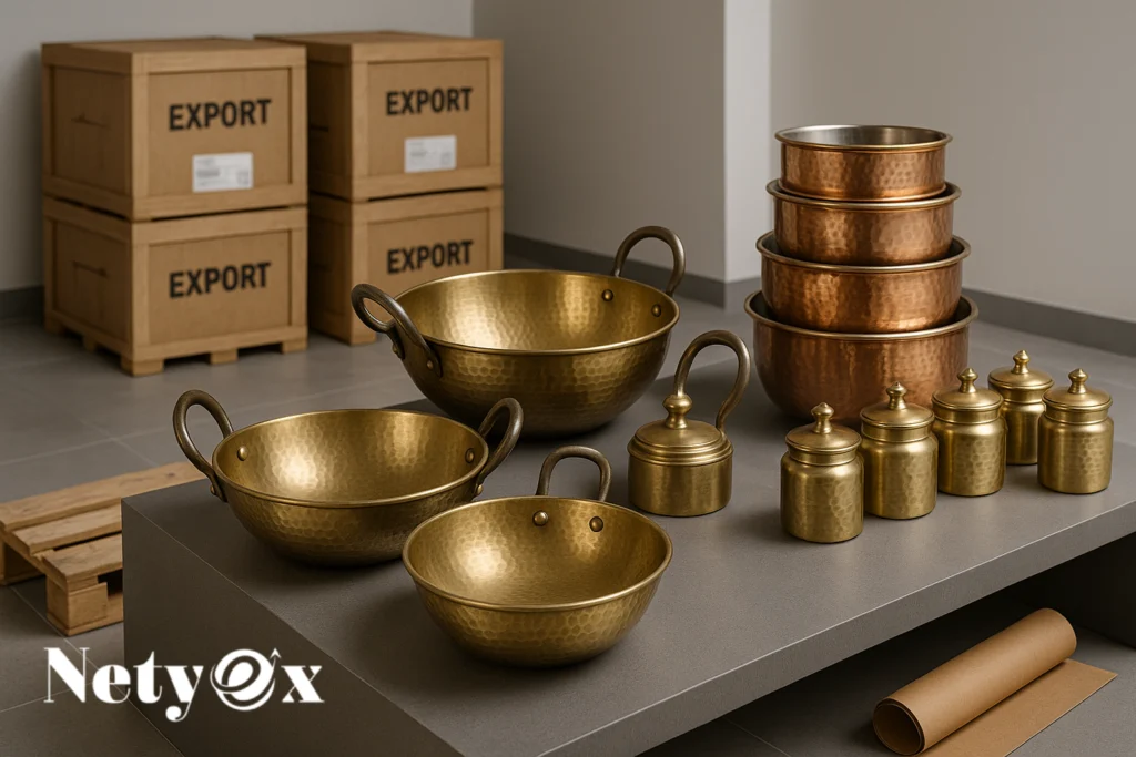 The Demand for Brass & Copper Utensils Abroad