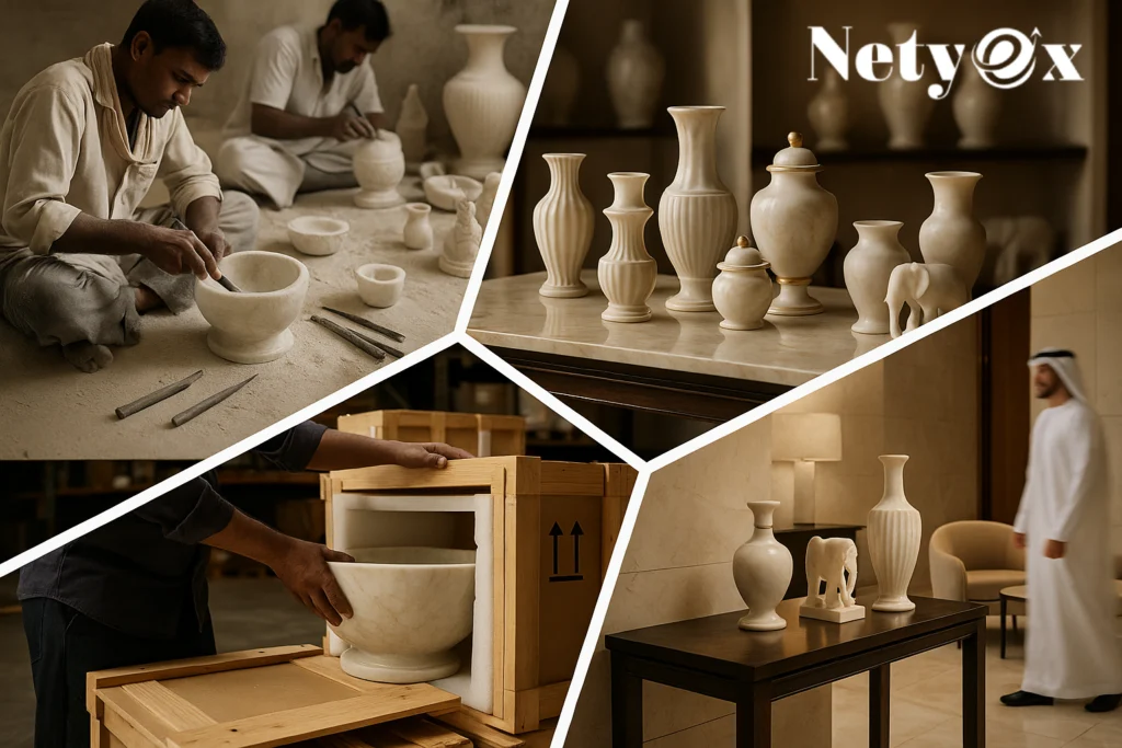 Guide to Exporting Marble Handicrafts from India to UAE