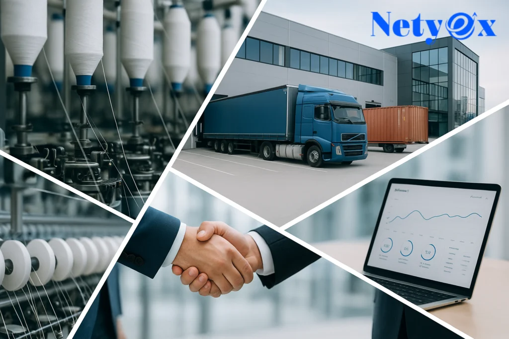 How Netyex Helped a Textile Manufacturer Enter the European Market