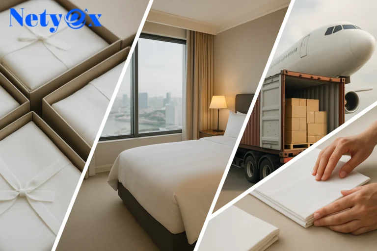 How to Export Bed Linen to Hotels Worldwide
