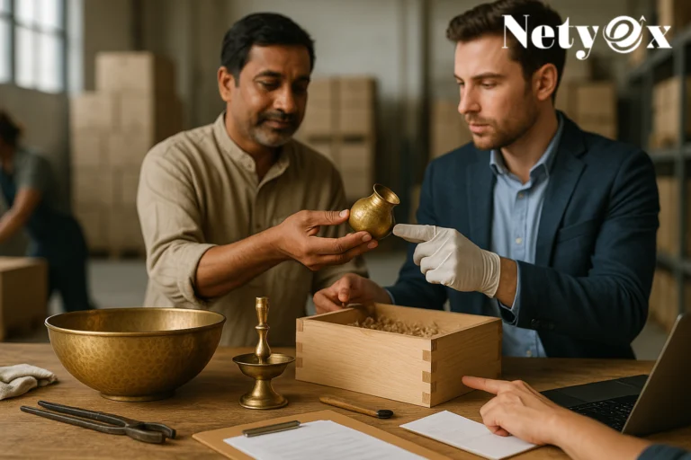 How to Export Brass Handicrafts from India to Europe