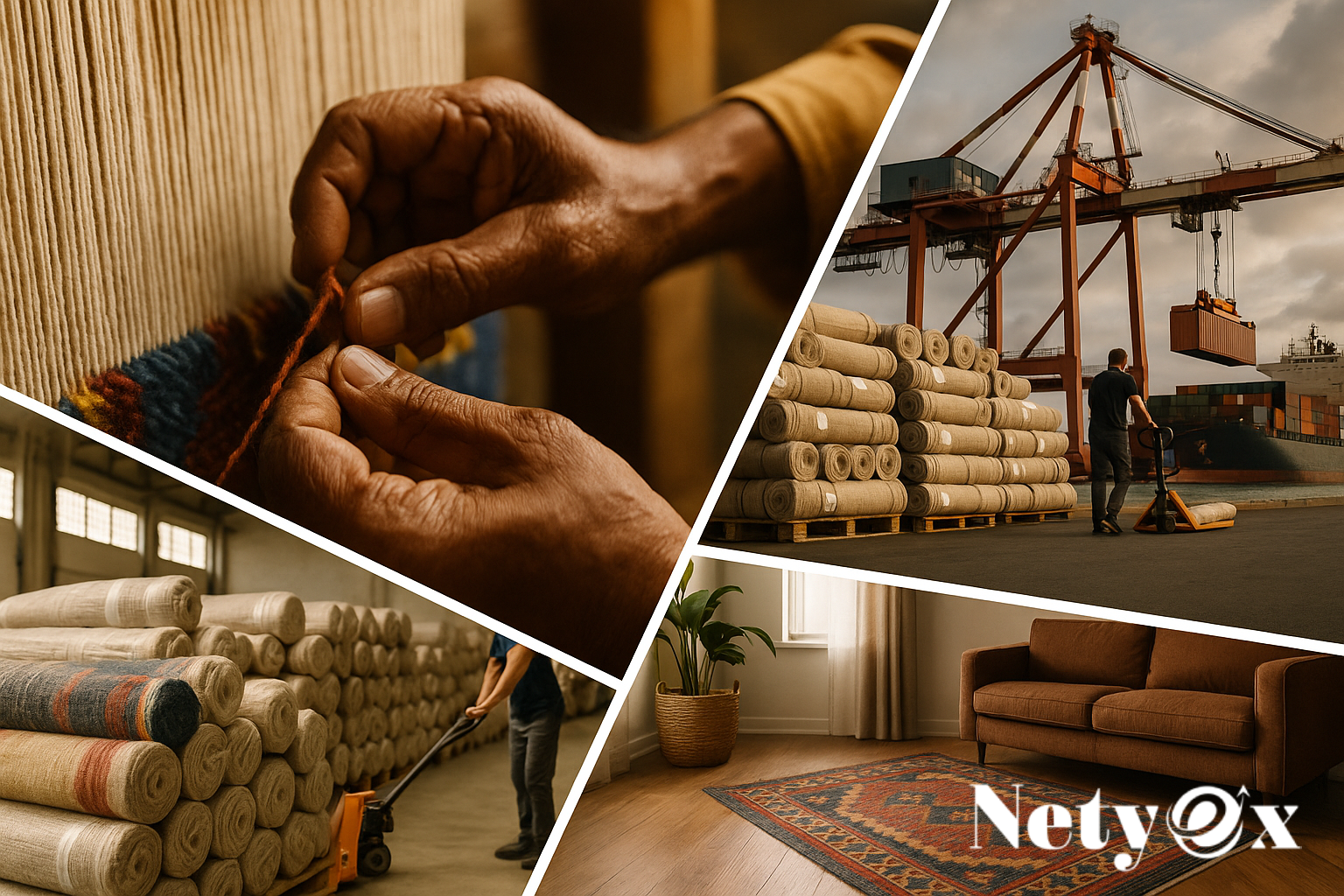 How to Export Carpets & Rugs from India to Africa