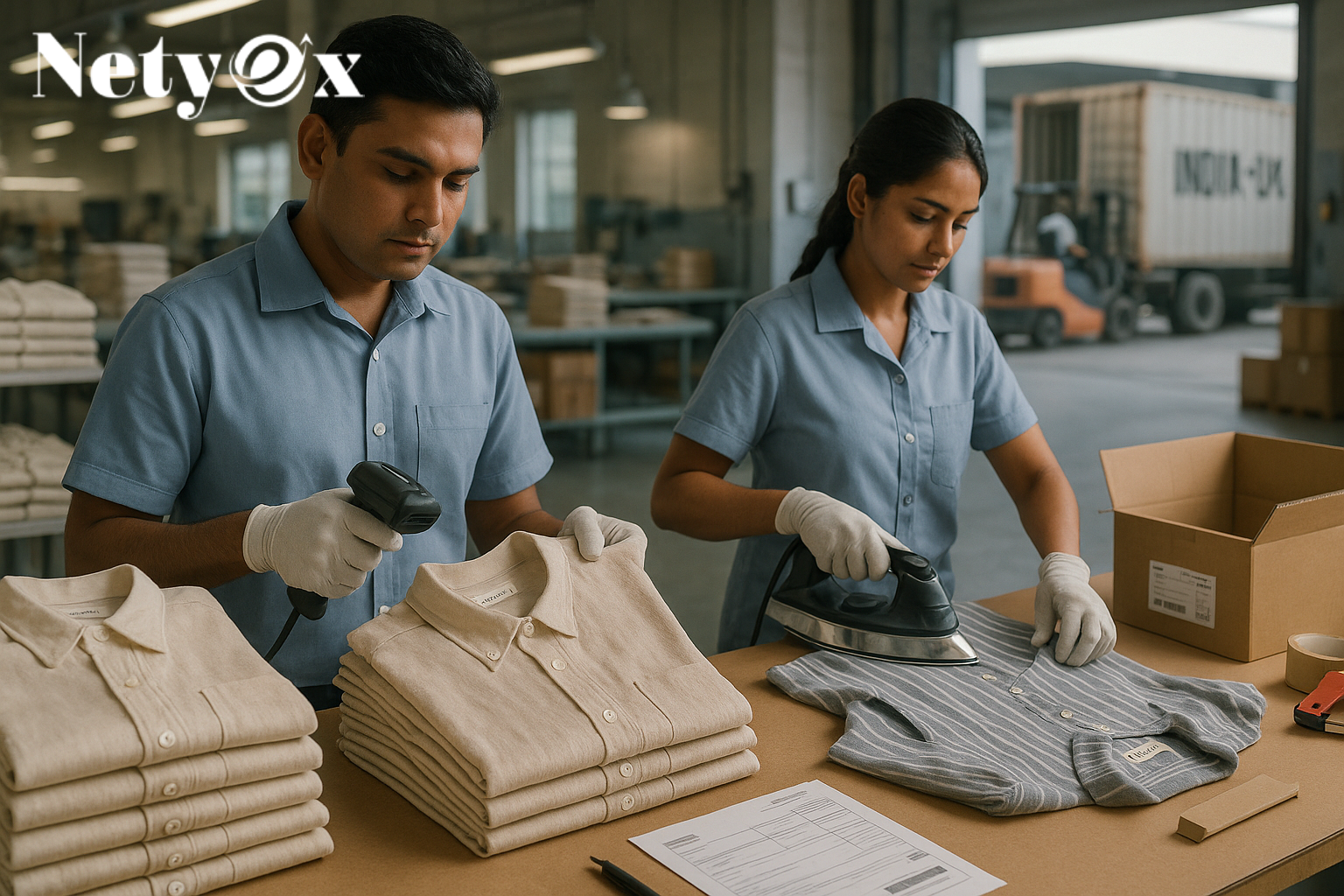 How to Export Cotton Garments from India to UK