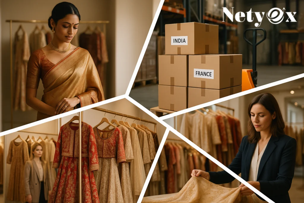 How to Export Designer Sarees & Lehenga to Europe