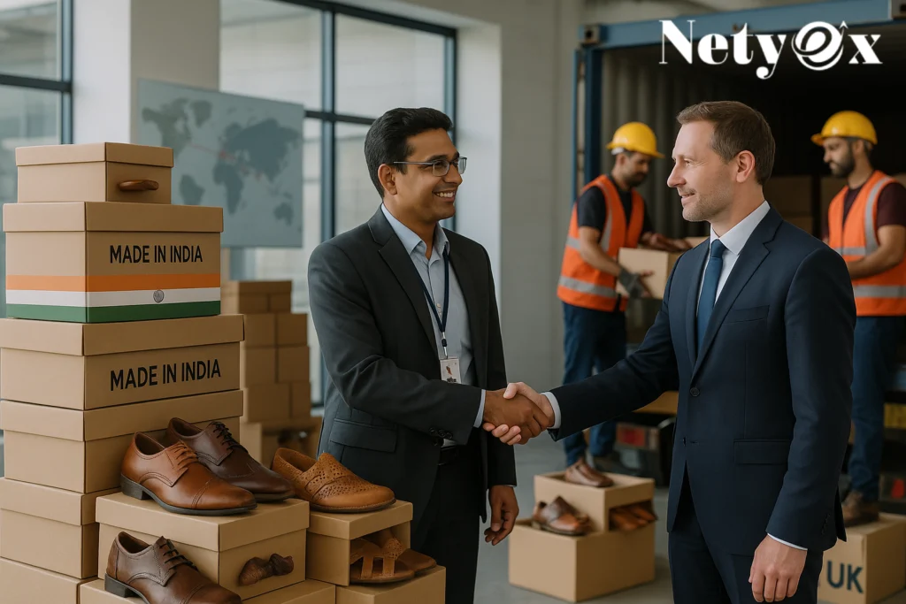 How to Export Footwear from India to UK