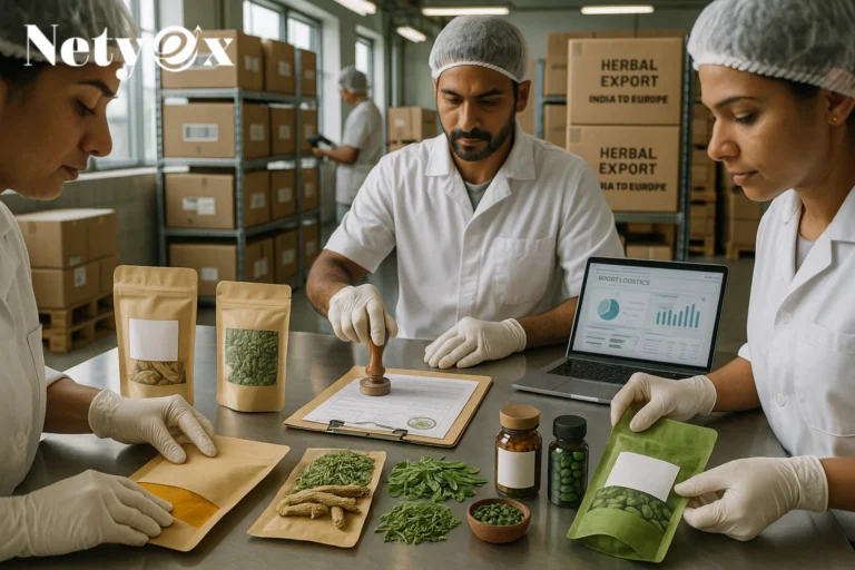 How to Export Herbal Products from India to Europe