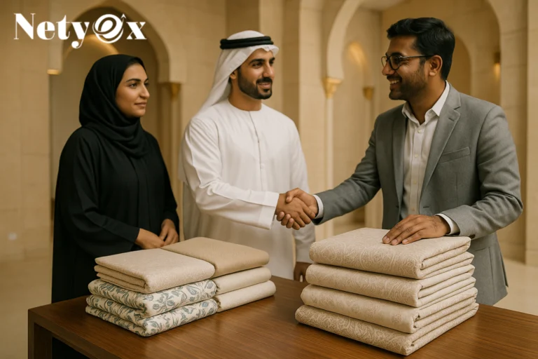 How to Export Indian Bedsheets to Middle East