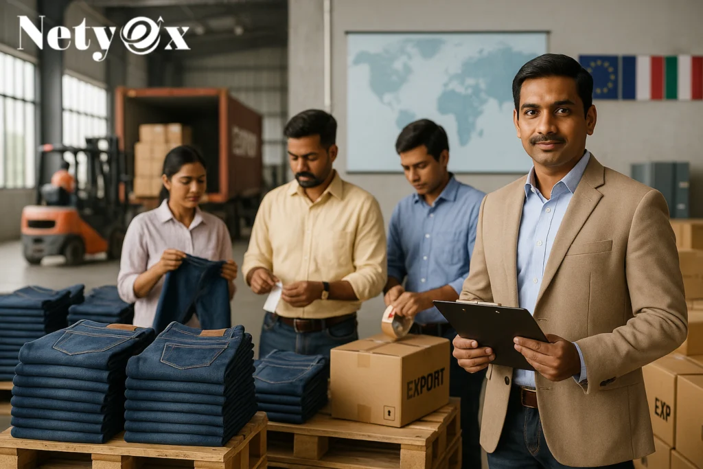 How to Export Indian Denim Jeans to Europe