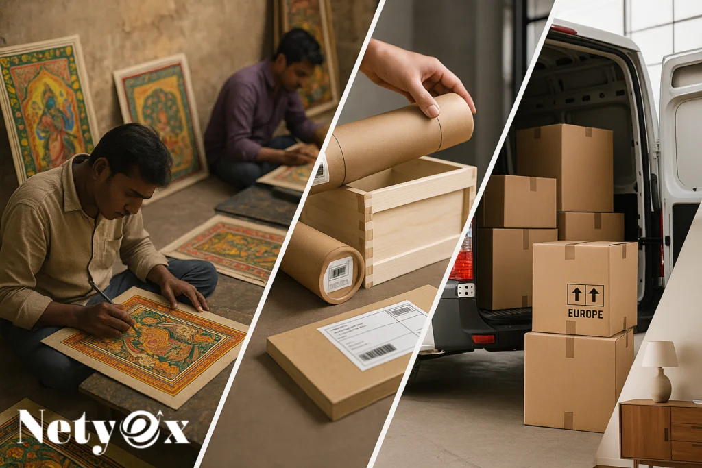How to Export Indian Wall Décor & Paintings to Europe