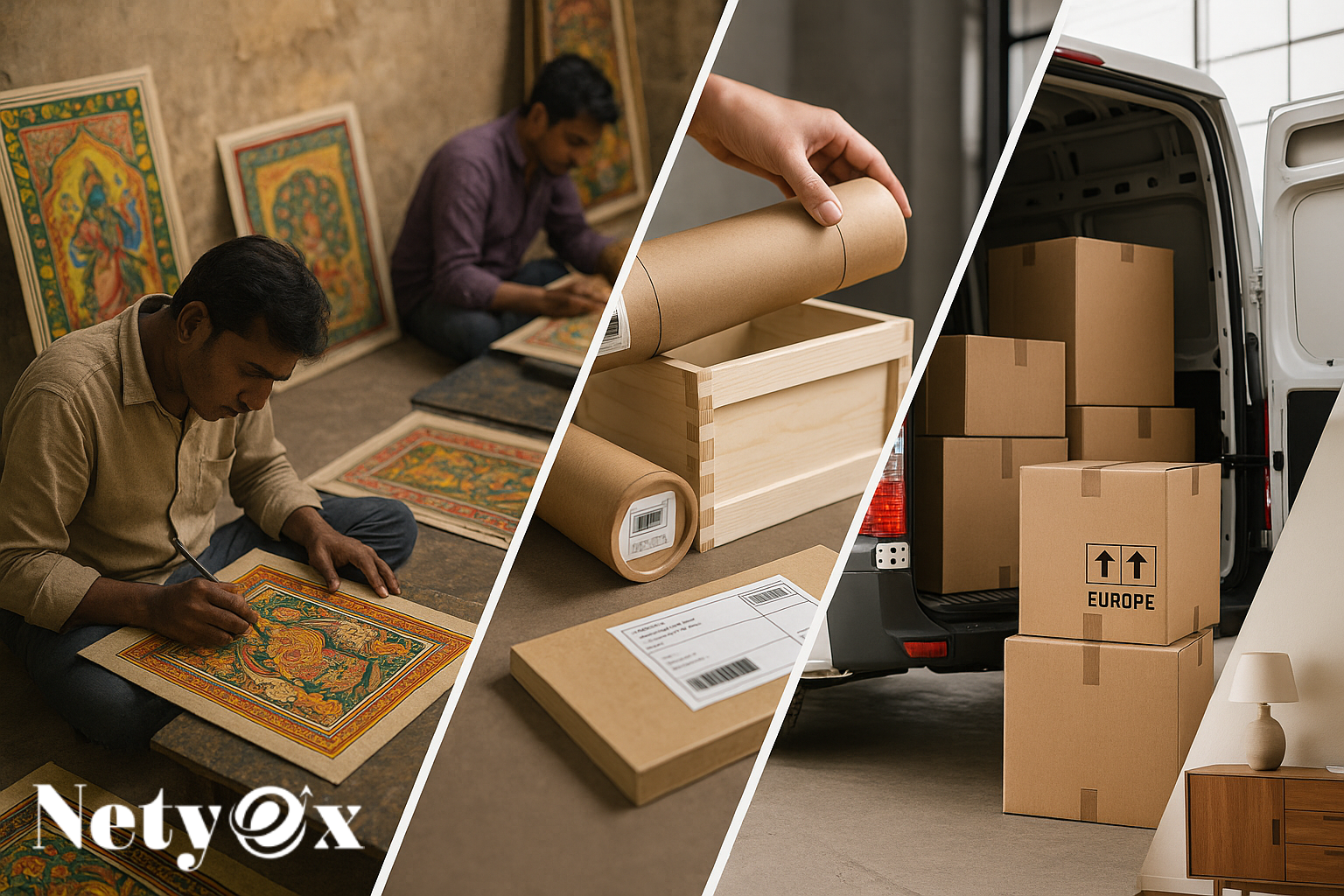 How to Export Indian Wall Décor & Paintings to Europe