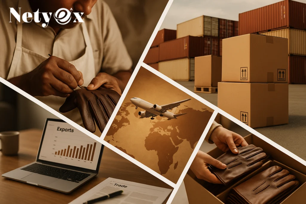 How to Export Leather Gloves from India Globally