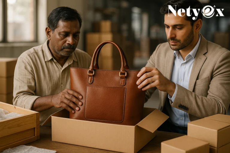 How to Export Leather Handbags from India to Italy