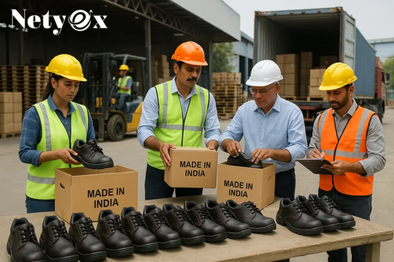 How to Export Safety Shoes from India Worldwide