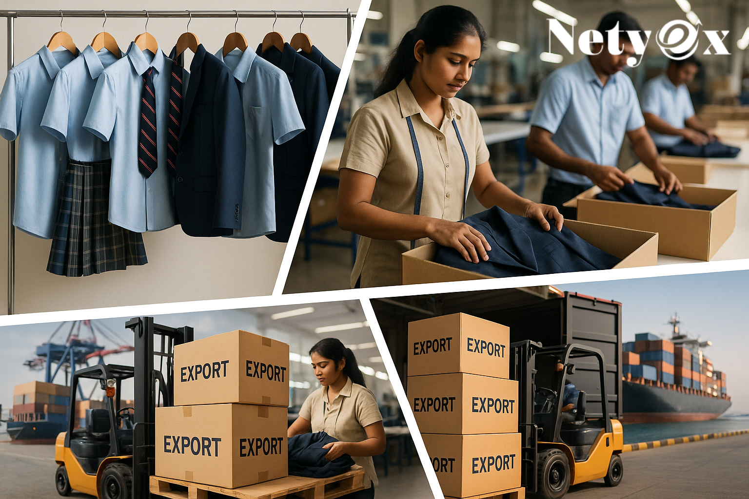 How to Export School Uniforms from India Globally