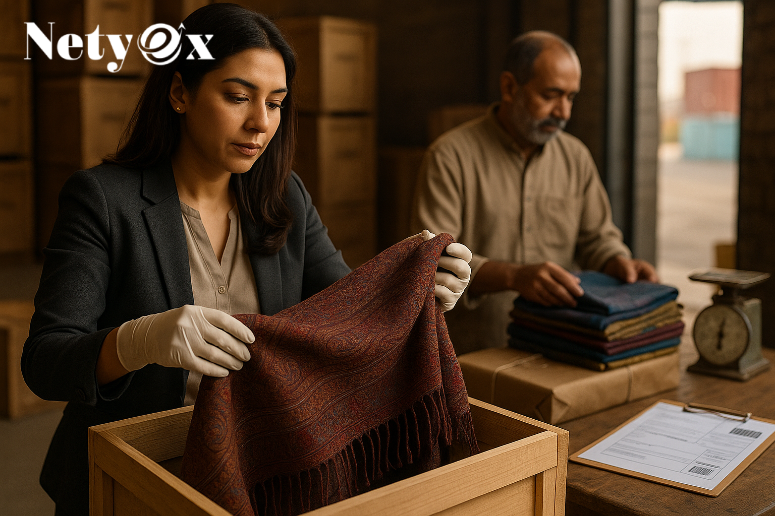 How to Export Woolen Shawls & Scarves from India