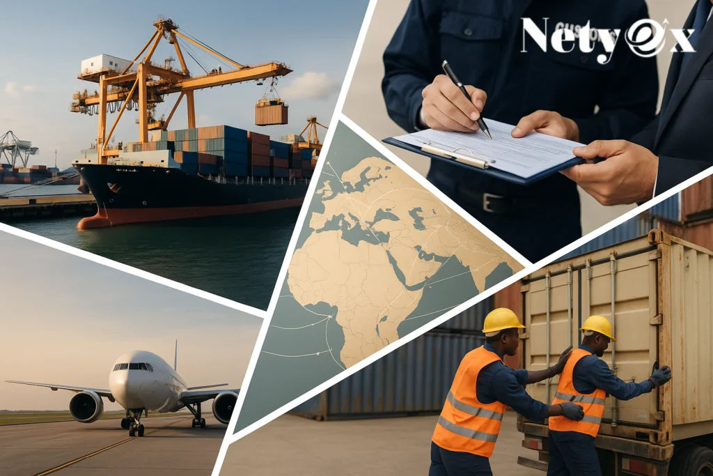 The Customs Process for Exporting to Africa