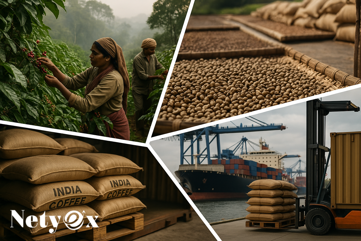 The Process of Exporting Coffee from India to Germany