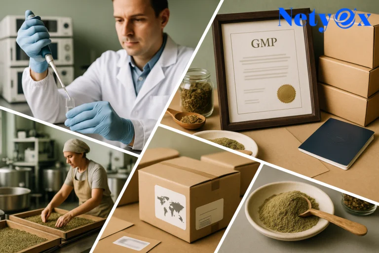 GMP Certification for Herbal & Ayurveda Exports