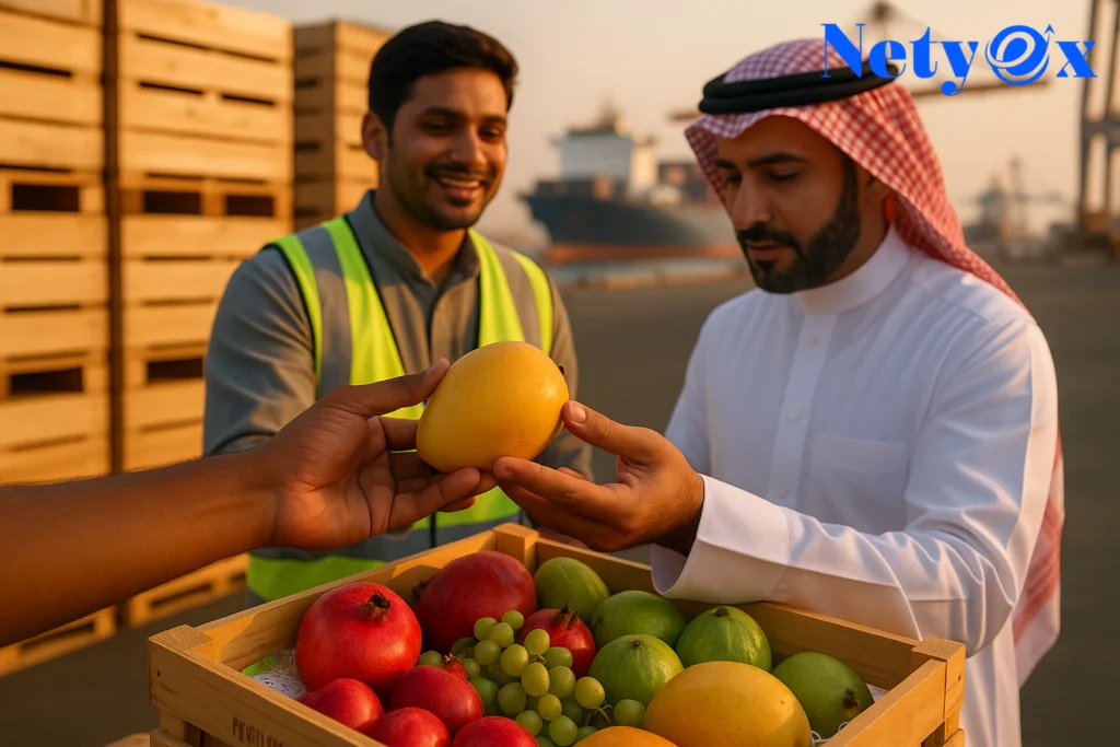 How to Export Fresh Fruits from India to Saudi Arabia