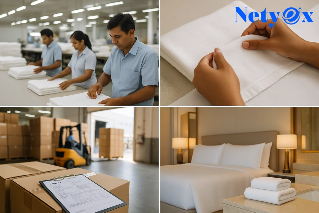 How to Export Hospitality Textiles from India to UAE Resorts