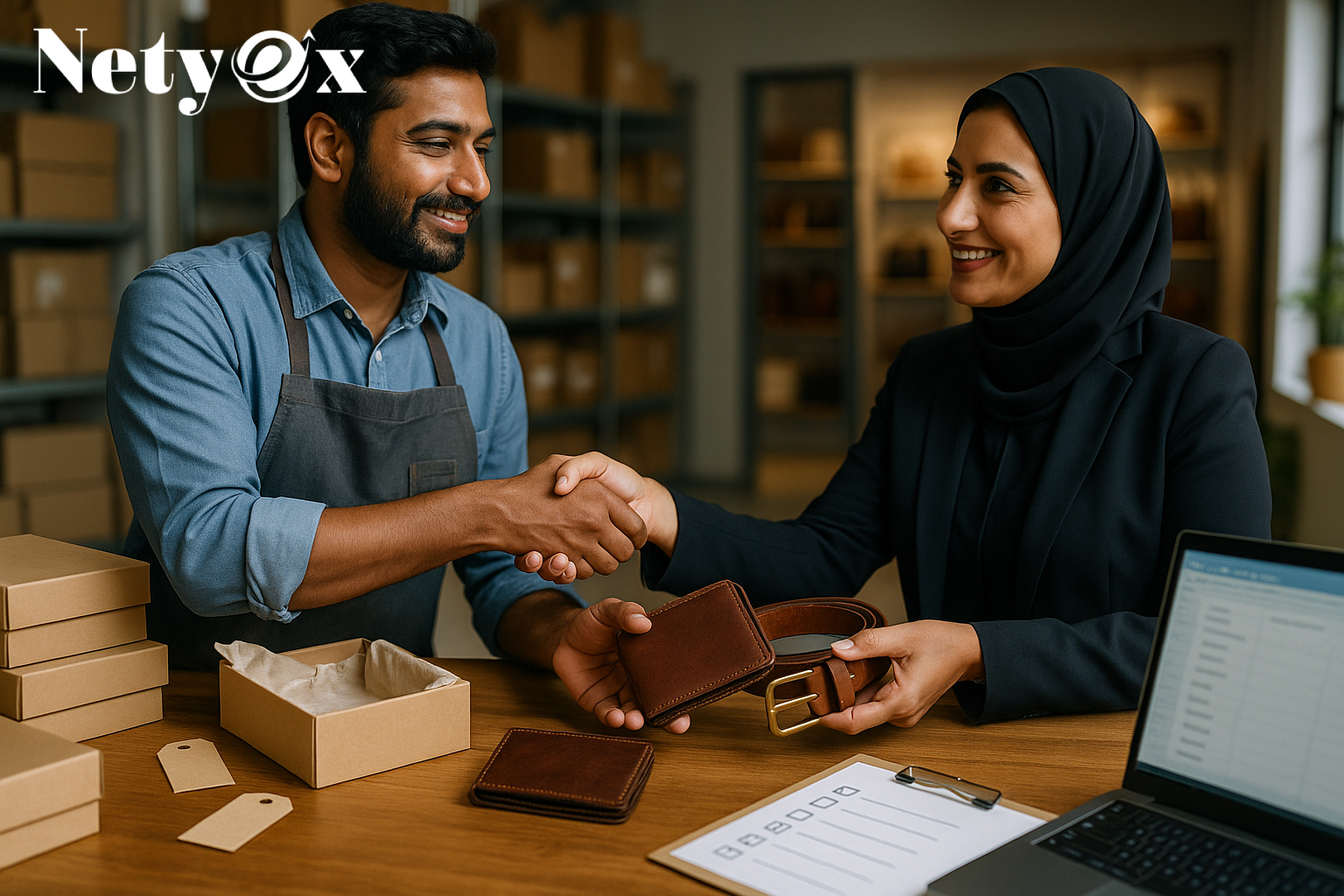 How to Export Indian Leather Goods to Middle East Retailers