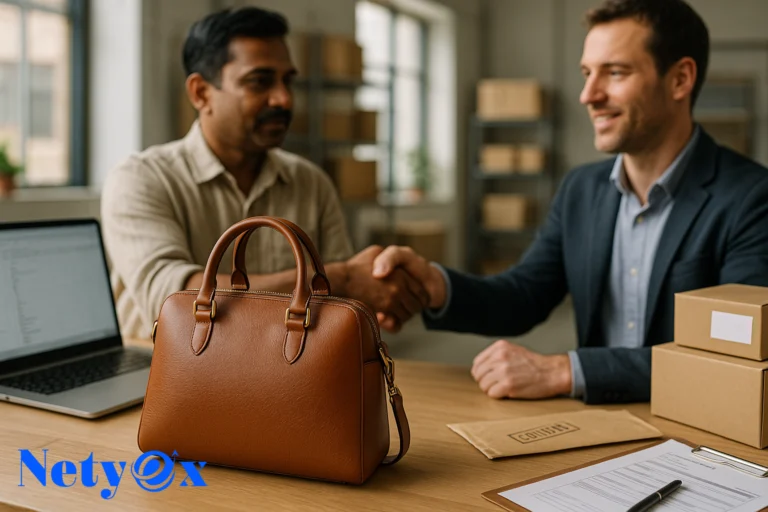 How to Export Leather Handbags from India to France